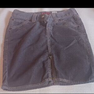 Levi's Cordaroy Skirt Grey